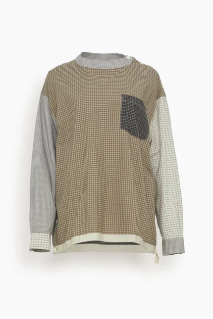 Tanaka Tops The Tee Shirt in Multi Check Tanaka The Tee Shirt in Multi Check Tanaka Tops The Tee Shirt in Multi Check Tanaka The Tee Shirt in Multi Check TANAKA The Tee Shirt in Multi Check