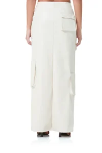 Ivory maxi skirt